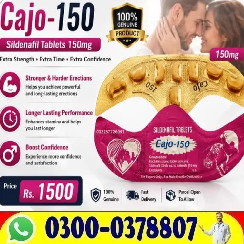 New Cajo Sildenafil Citrate Tablet In Islamabad Buy Shop