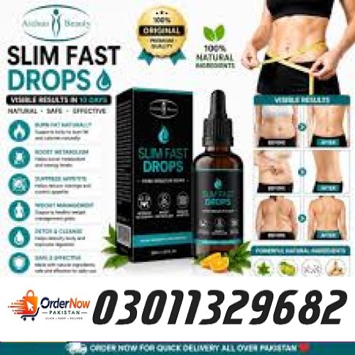 Slim Fast Drops Highlights:  92% customers looked visibly thinner in just one week.  Includes detail