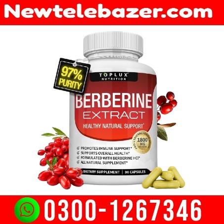 Berberine HCl 1800 MG Premium 90 CAPSULES In PAKISTAN | Buy original 