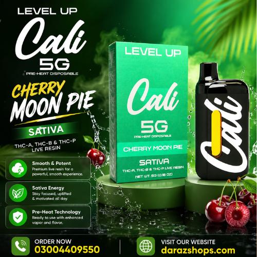 Cali Extrax Level Up Blend Disposable 5G In Pakistan- 03004409550- Darazshops.com