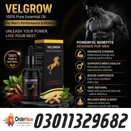 Velgrow Oil in Pakistan Velgrow Oil increases the penis size condition by 2 to 3 inches in length an