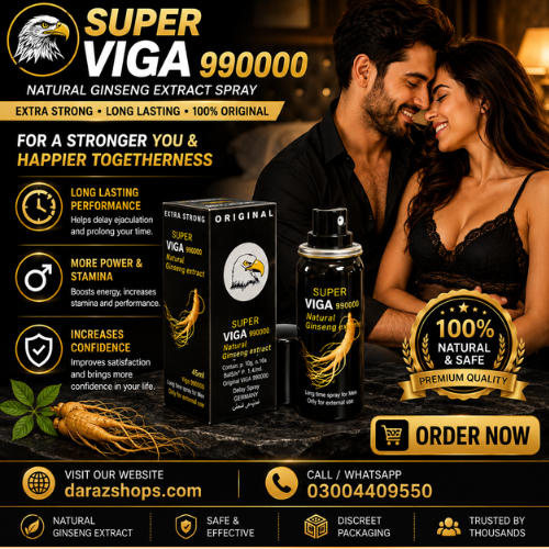 Viga Super Ginseng 990000 Long Time Spray for Men 45 ML In Pakistan- 03004409550- darazshops.com