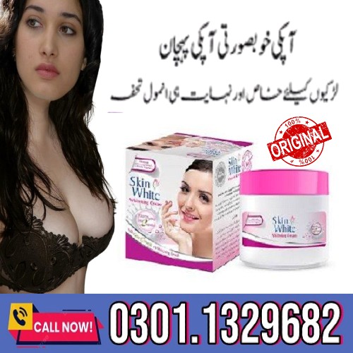 Infused with Whitening Beads and Goat Milk, Skin White Whitening Cream deeply nourishes and brighten