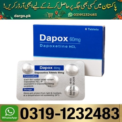 For Sexual Weakness Original Dapox 60mg Tablets in Gujrat Buy Now