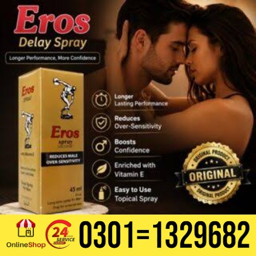 Eros  Delay Spray Best for Men Spray for a Long Time in Bed to Fulfill the Enjoyment.