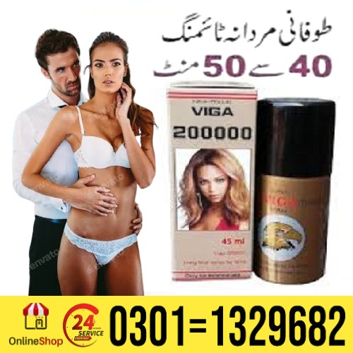 Viga 200000 Long Time Delay Spray, a specially formulated solution for men in a convenient 45ML size