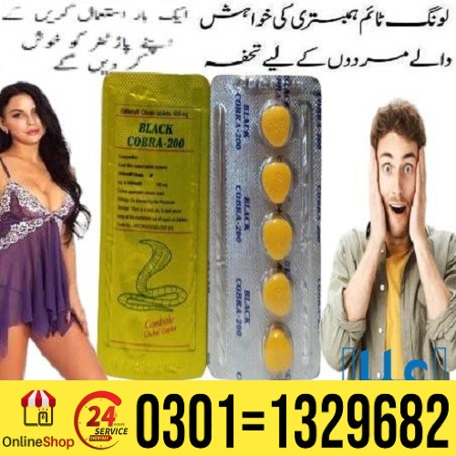 Black Cobra 200 Mg Tablets In Pakistan       Rs 1000 Rs 1200  14 days easy return : Change of mind i
