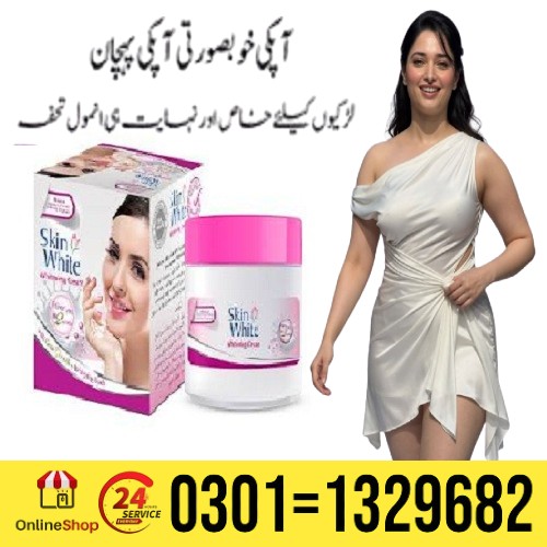 Infused with Whitening Beads and Goat Milk, Skin White Whitening Cream deeply nourishes and brighten