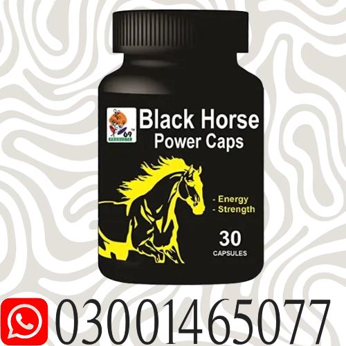 Black Horse Power 30 Capsules In Pakistan Sialkot Bahawalpur Jhang 