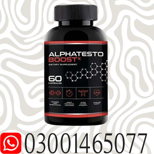AlphaTesto Boost X Price in Pakistan Mirpur Khas Muridke Khanpur 