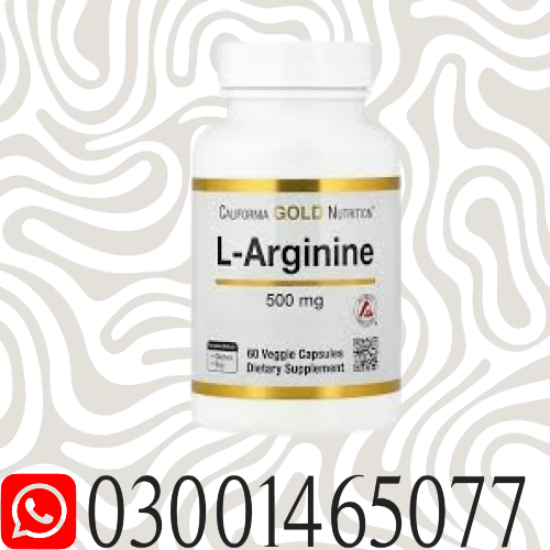 California Gold Nutrition L-Arginine 500 mg in Pakistan Abbottabad Mandi Bahauddin 
