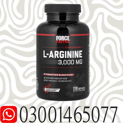 Force Factor L-Arginine 150 Capsules in Pakistan Jacobabad Chakwal Khuzdar 