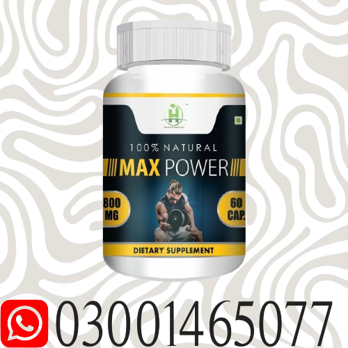 Max Power 60 Capsules 100mg in Pakistan Hub Chishtian Khairpur Dadu 