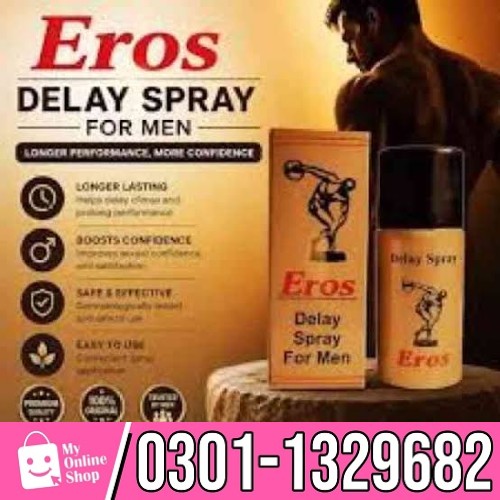 Eros Delay Spray in Pakistan. Delay Spray Best for Men Spray for a Long Time in Bed to Fulfill the E