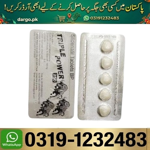  New quality Long use  Orignal Triple Power Tablets In Karachi Order Now