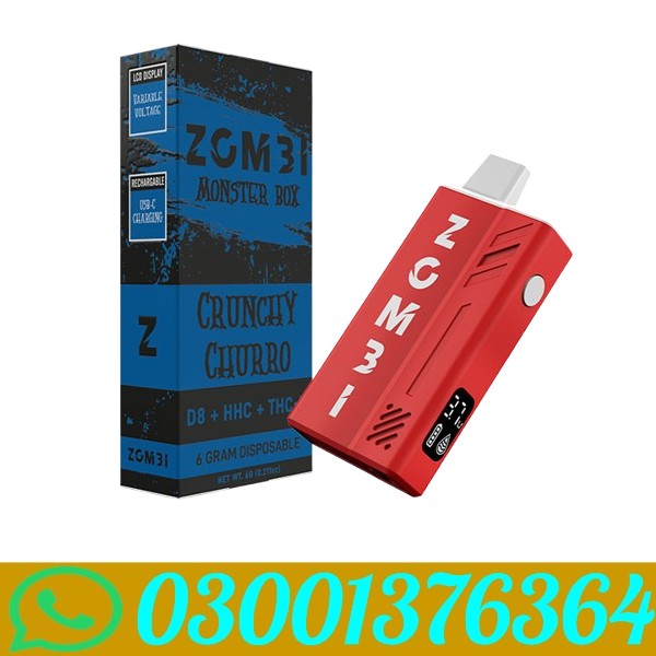 Zombi HHC Monster Box Disposable 6g in Sialkot | Buy Online stress and anxiety