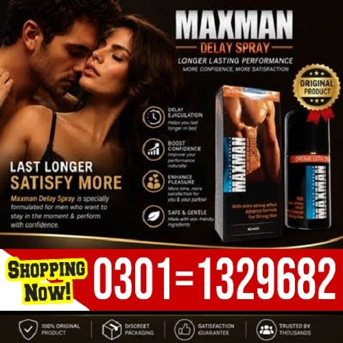 Buy  Maxman 75000 Men Long Time Delay Spray Original With Free Home Delivery