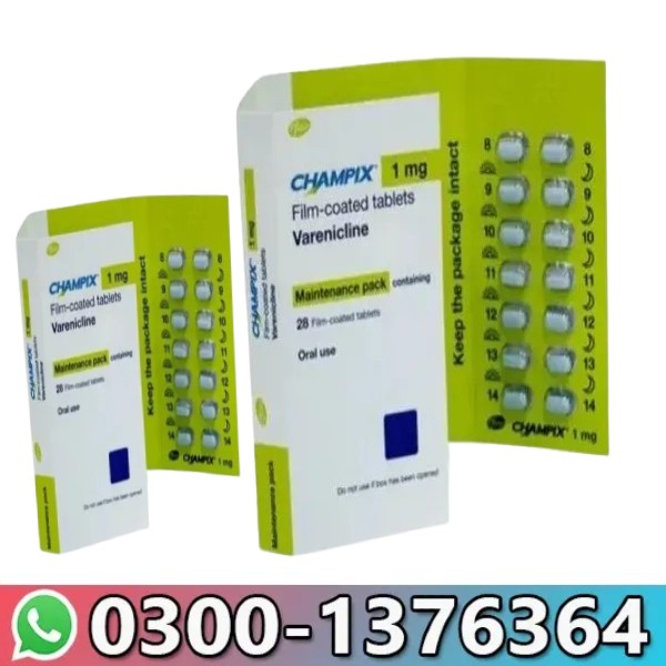Chantix Varenicline Tablets 1mg in Quetta Are a Prescription Medication Designed to Help Adults Qu