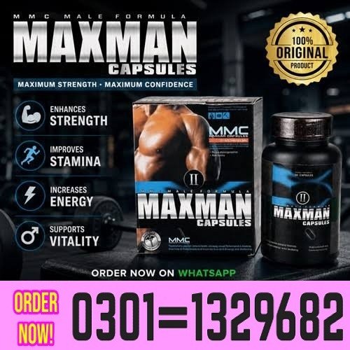 The use of the Maxman Capsule in Lahore is not difficult. However, The Scale Is 1 Pill Day A Day
