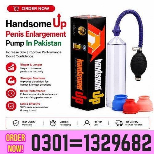 Handsome Up Pump in Pakistan The Penis Pump Uses Air To Increase The Size Of Your Penis