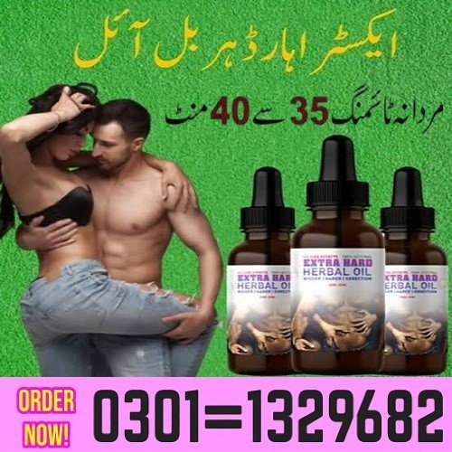 Extra Hard Herbal Oil In Pakistan Buy online No.1 Male Organ Enlargement Oil in all Over pakistan In
