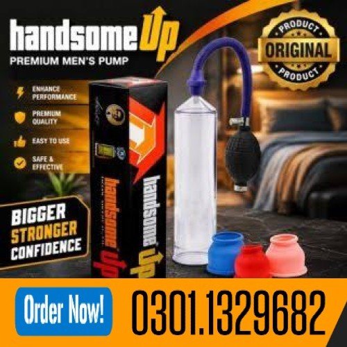 Handsome Up Pump in Pakistan The Penis Pump Uses Air To Increase The Size Of Your Penis. 