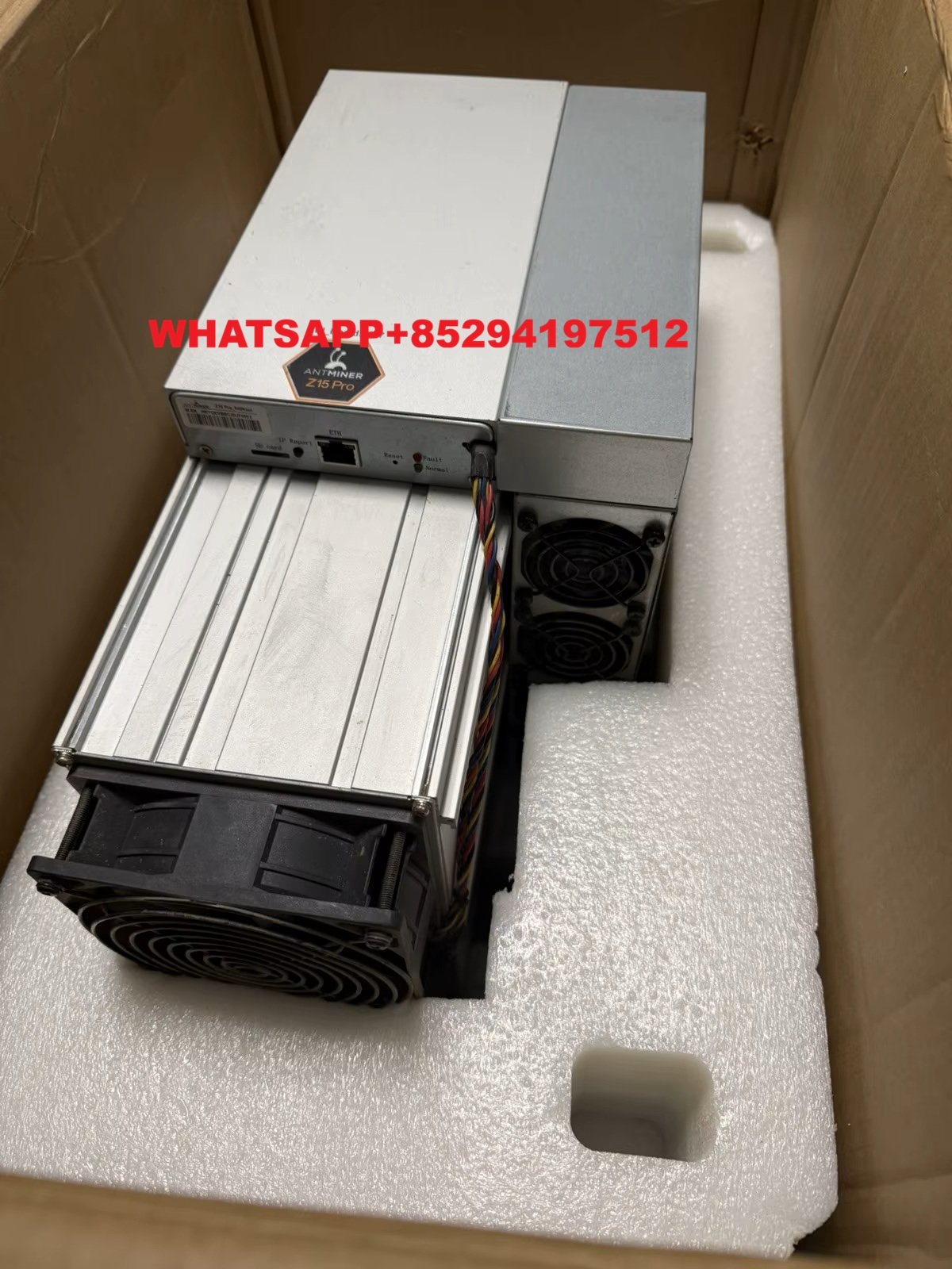 in stock Z15 Pro 840KSol ,  z15 Pro 860KSol Zcash Miner (1,400 Usdt