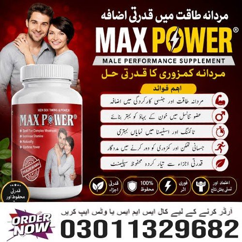 Natural Formula Max Power Capsule For Men 60 Male Enhancement Supplements