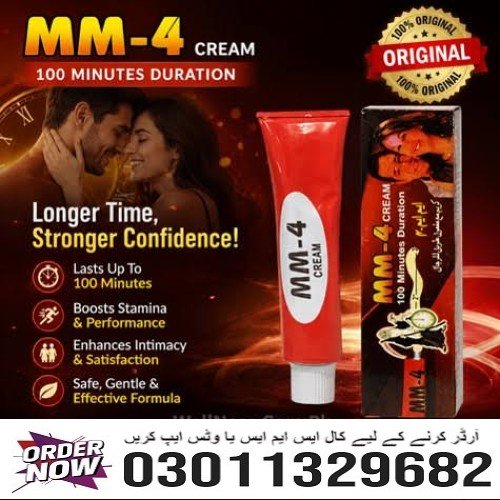 Buy MM4 Long Timing Delay Cream for men's Price in Pakistan is 999/-PKR
