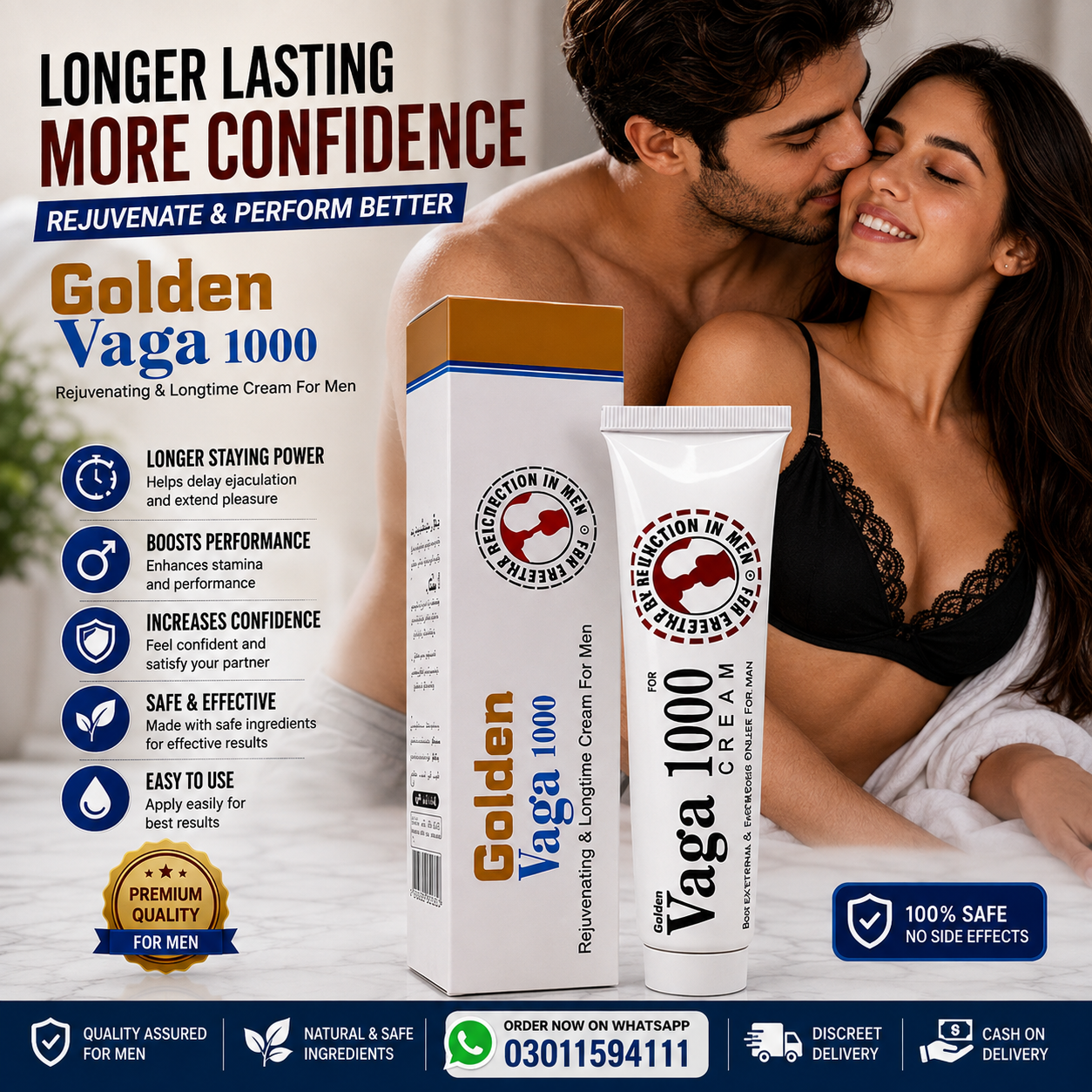 Golden Vaga 1000 Cream Price In Pakistan – Order Online Pakistan