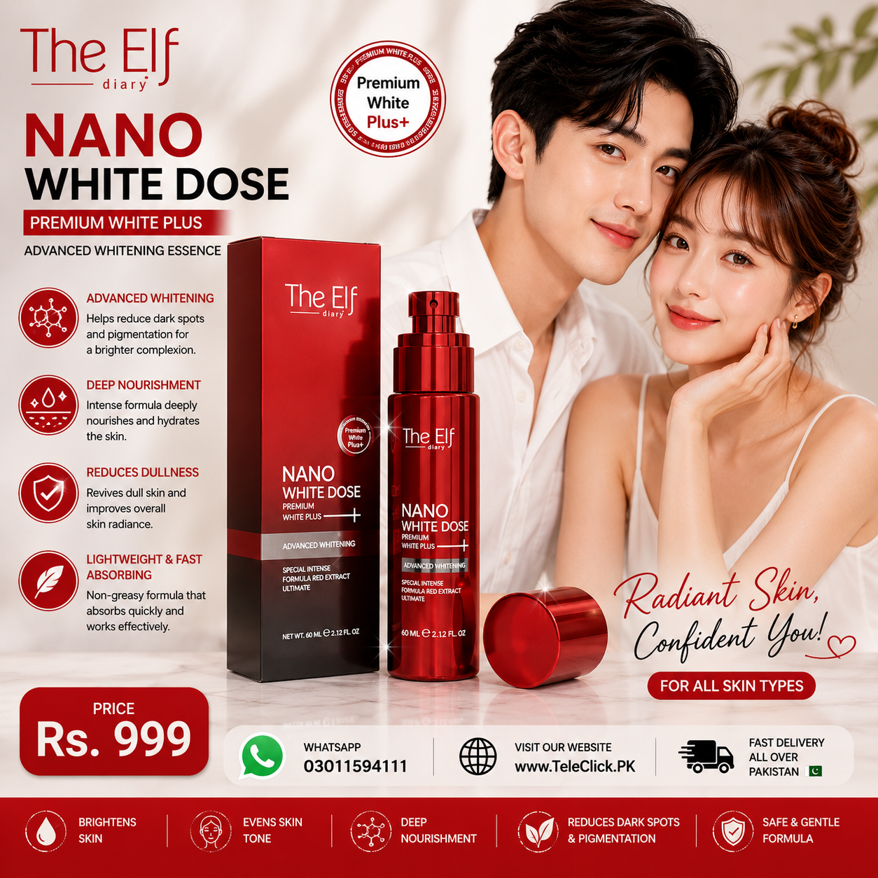 The Elf Nano White Dose Premium White Plus Price In Pakistan