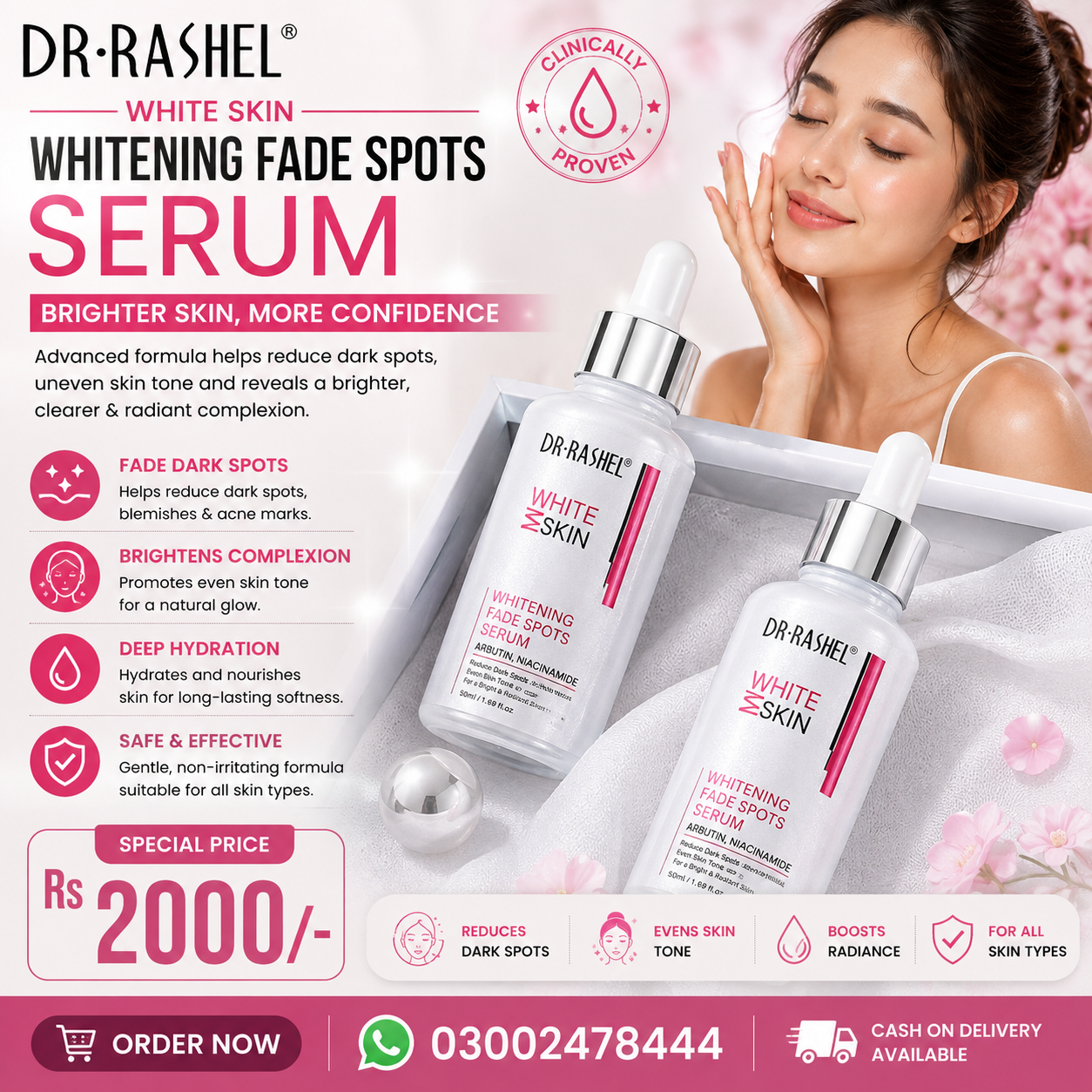 Dr Rashel White Serum in Pakistan Shop Now At EtsyHerbalShop