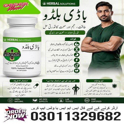 Improves muscle mass: The ingredients in Body Buildo capsules may help in the growth and development