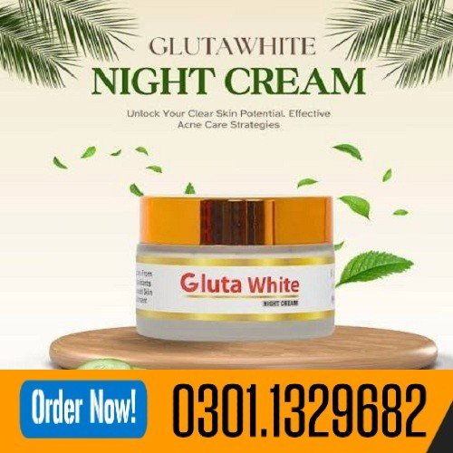Gluta White Whitening Cream Brightening and complexion-care formula