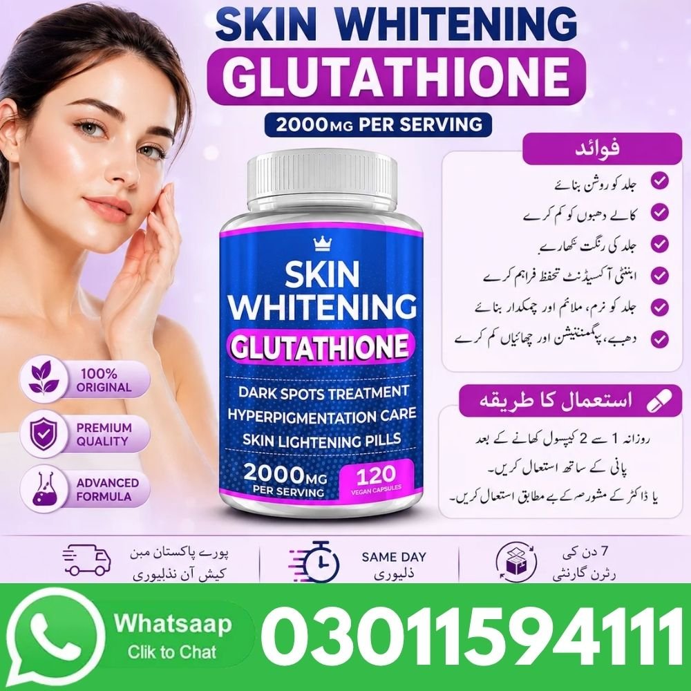 Glutathione Whitening Pills – Beauty & Skin Care Supplement in Pakistan