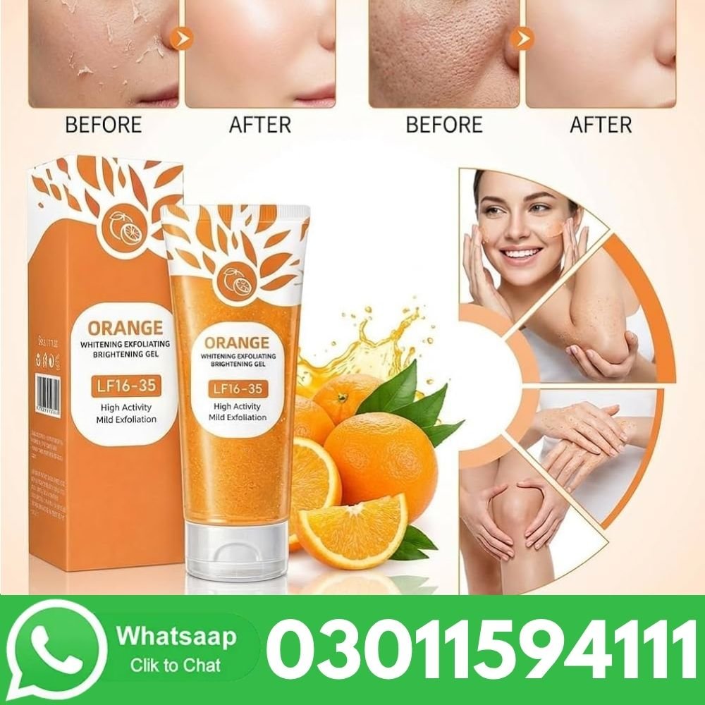 Orange Enzyme Cleansing Gel – Fresh Facial Cleansing Care in Pakistan
