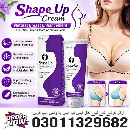 Shape Up Natural Breast Enlargement Cream 125 Ml Pack In Pakistan | 0301-1329682