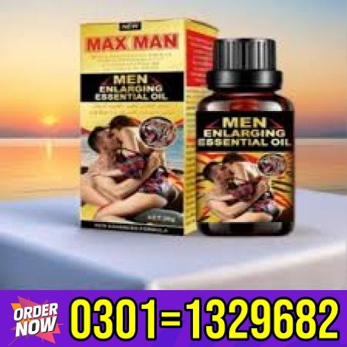 Maxman Enlarging Oil in Pakistan |03011329682 Max Men Enlargement Oil is a foundational oil 