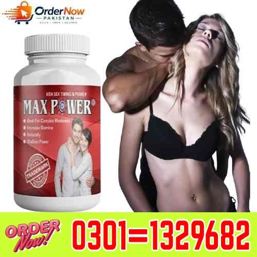 Max Power Capsule in Lahore helps erectile issues, serves to execute, increment endurance, and expan