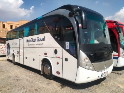 Mercedes Bus Rental for Ain Sokhna Day Use Cairo ↔ Ain Sokhna transportation
