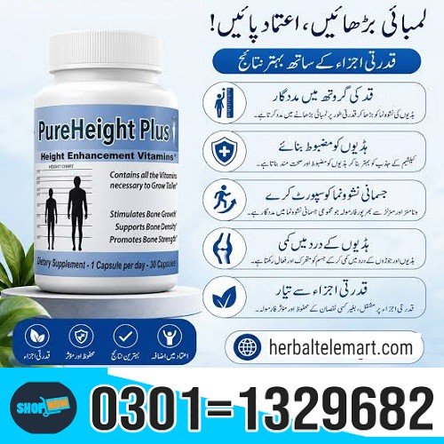 Does height growth plus work? Indeed, the vitamins and minerals in PureHeight Plus lengthen your epi