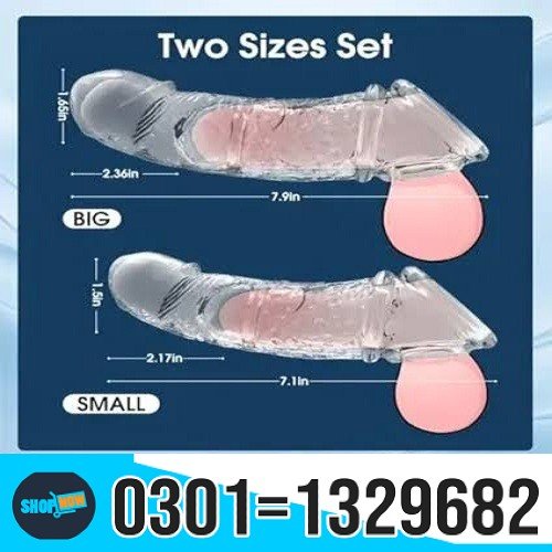 Easy to Clean and Reuse Long-time sex condoms Silicone condom sleeves Condom sleeves extender Men’s 