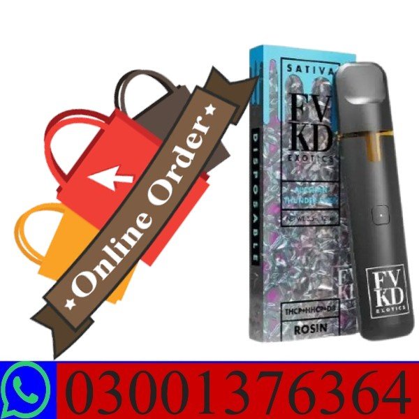 FVKD THC Exotics Vape Price In Lahore - Buy Now Enjoy 3 premium THC flavors in one vape