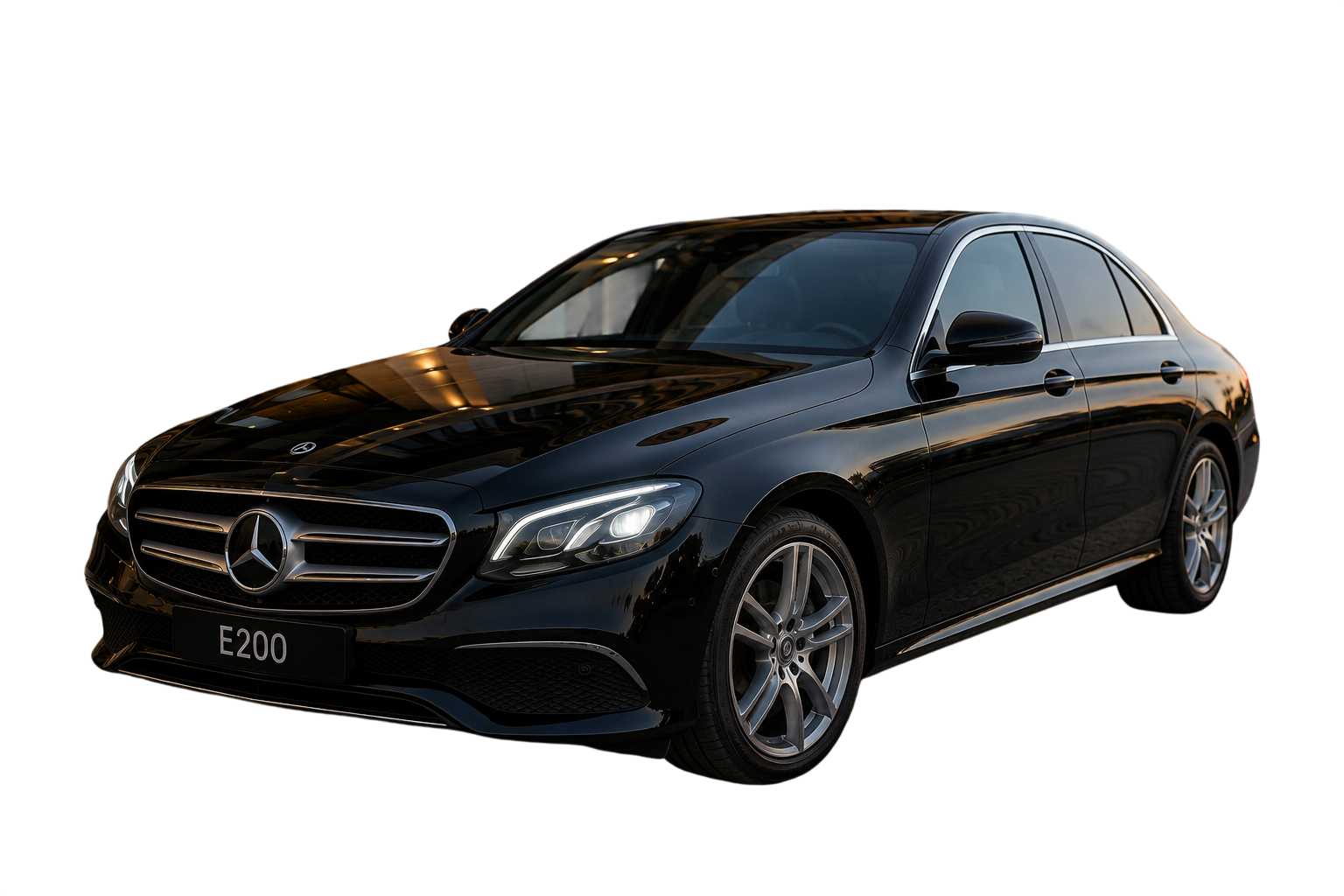 Factory & Corporate Hosting: Mercedes E200 Rental for Visiting VIP Experts