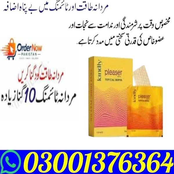 Kindly Pleasure Delay Wipes Price in Sialkot - Buy Now Convenient and travel-friendly
