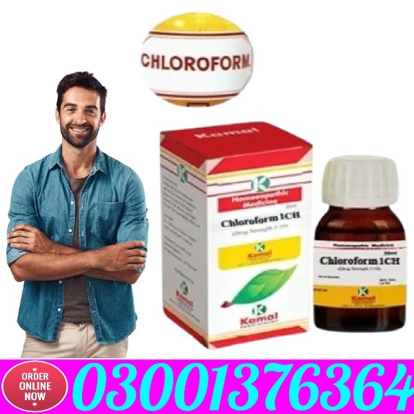 Chloroform Tablet Online in Islamabad - Order Now Useful in controlled medical procedures