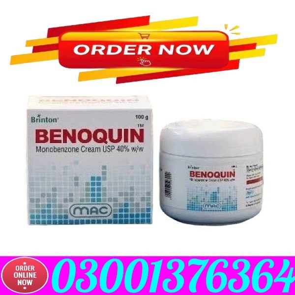 New Benoquin Monobenzone Cream Jar Pack In Pakistan - Buy Now removing pigmentation from darker patc