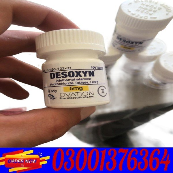  Desoxyn 5mg Tablets contain Methamphetamine Hydrochloride, a prescription stimulant medication 