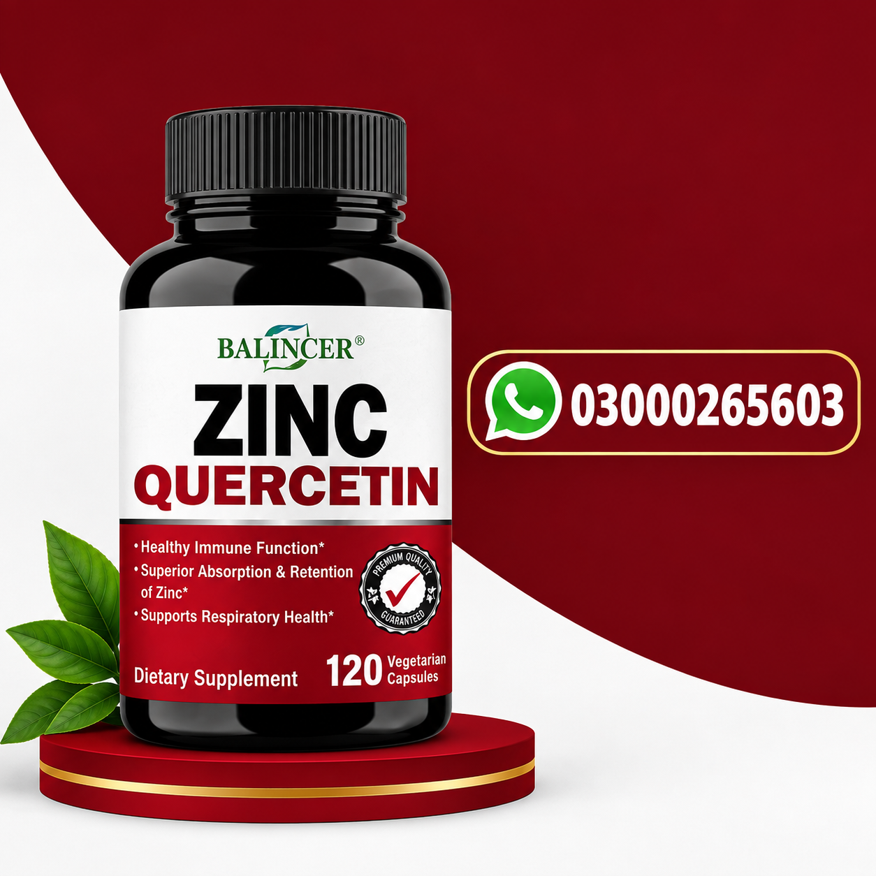 Balincer Zinc Quercetin Capsules in Pakistan Darazdeal.pk